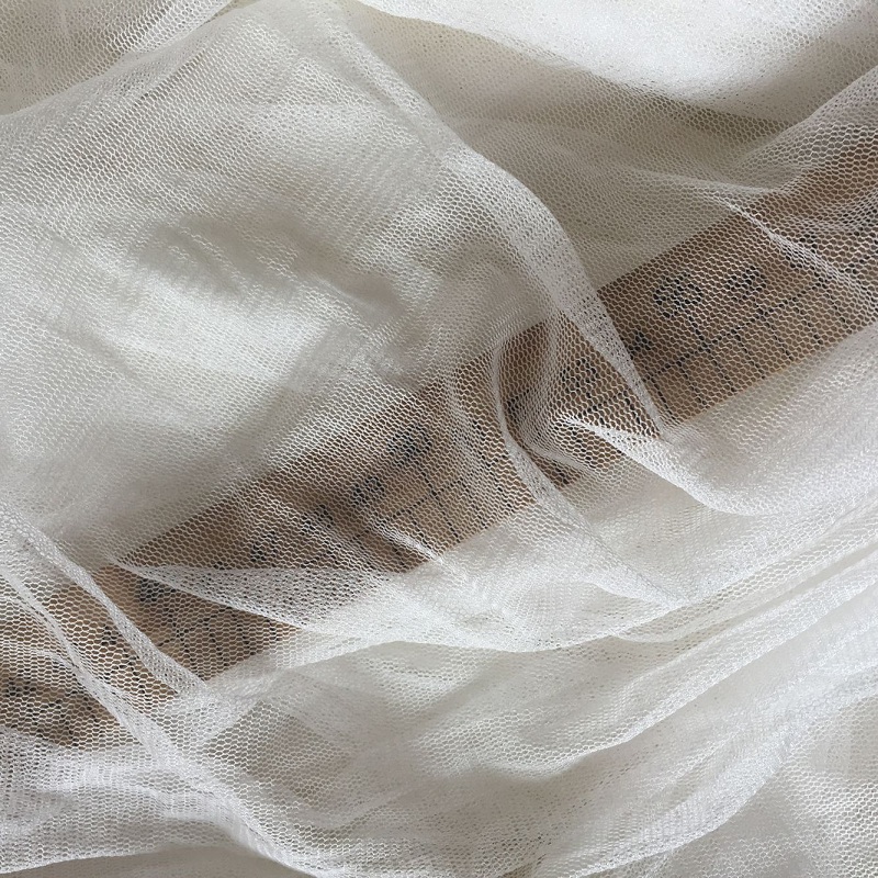 Silk tulle