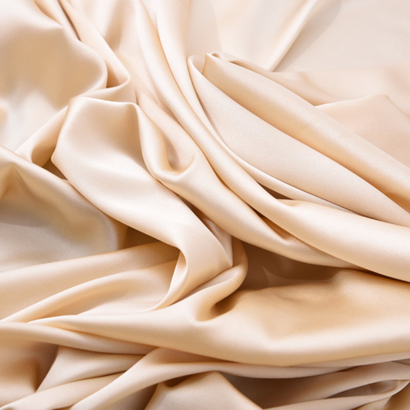 Silk stretch satin